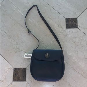 Mazzini navy crossbody bag